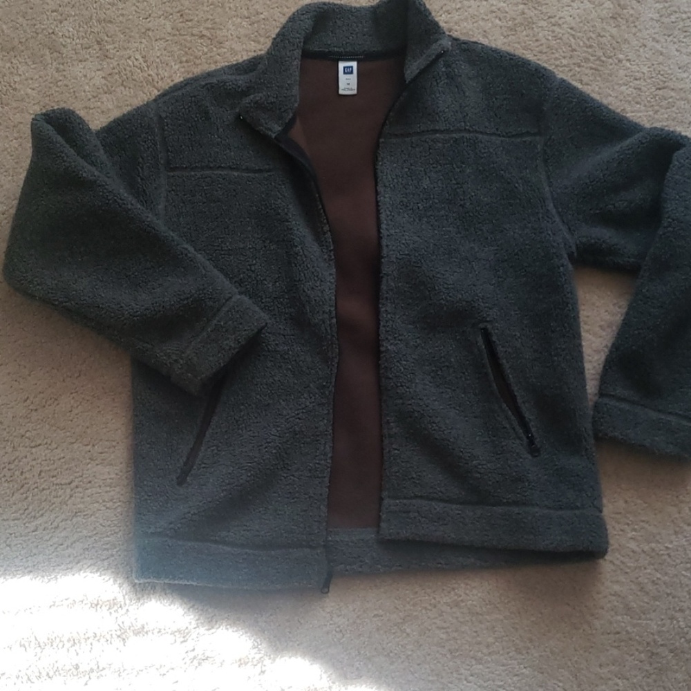 GAP sherpa/fleece style jacket, Men's size medium